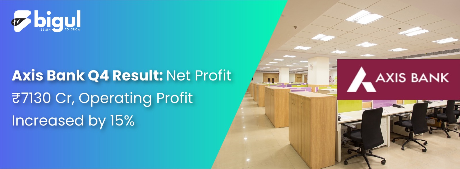 Axis Bank Q4 Result: Net Profit Rs 7130 Cr, Operating Profit Increased by 15%